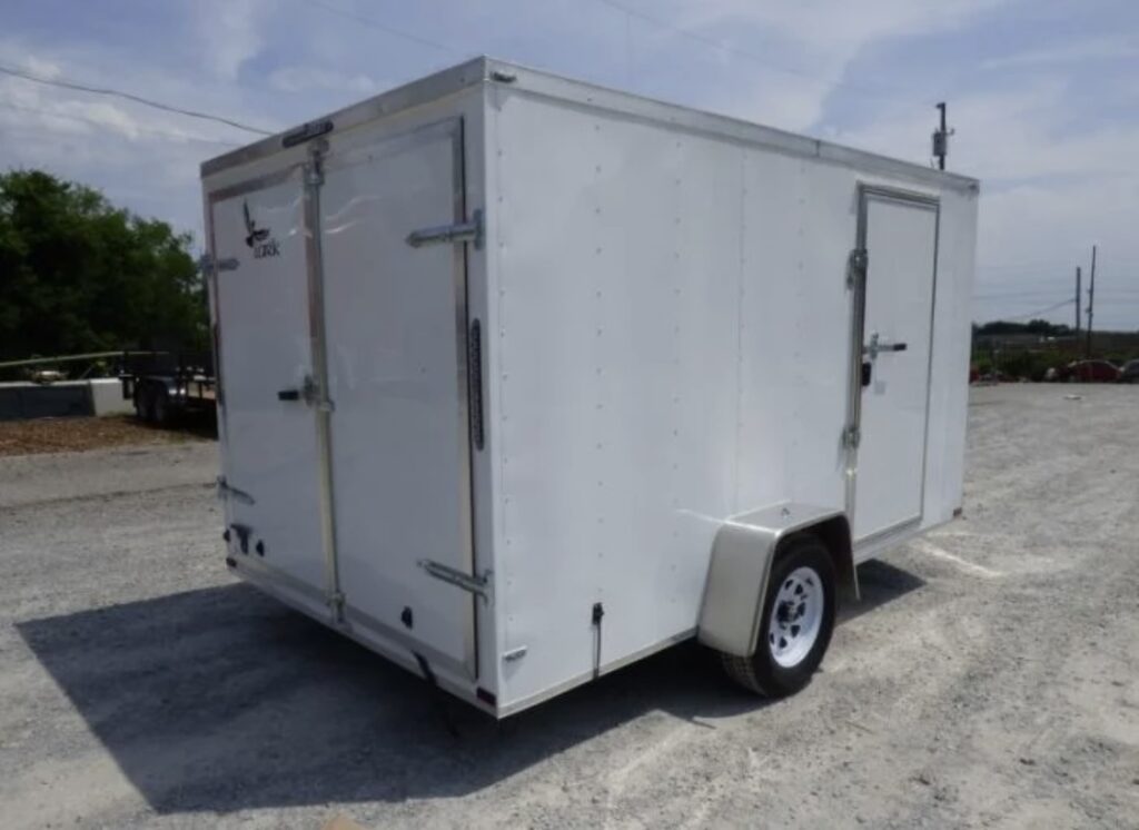 enclosed trailer