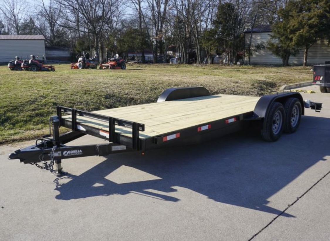 flatbed trailer